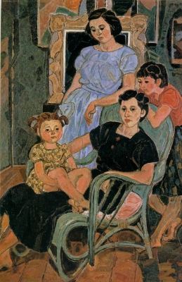 The family of a painter